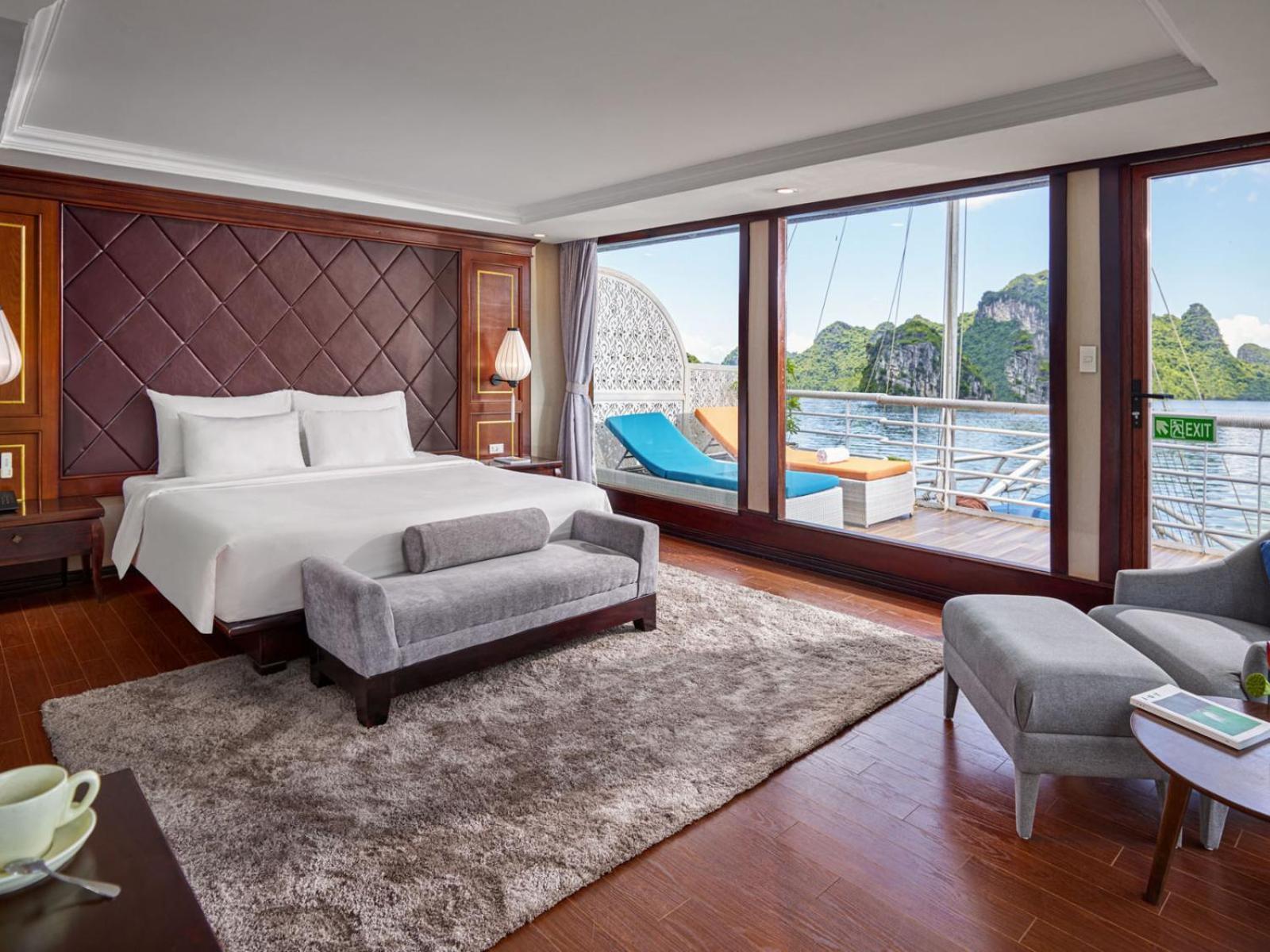 Halong Luxury Cruise Hotell Ha Long Eksteriør bilde